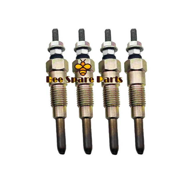 4PCS Glow Plug 119717-77800 for Yanmar 3TNA72 3TN75 3TNA75 3TNT5U 3TN66 3TNE68 3TNA68-BeeSpareParts