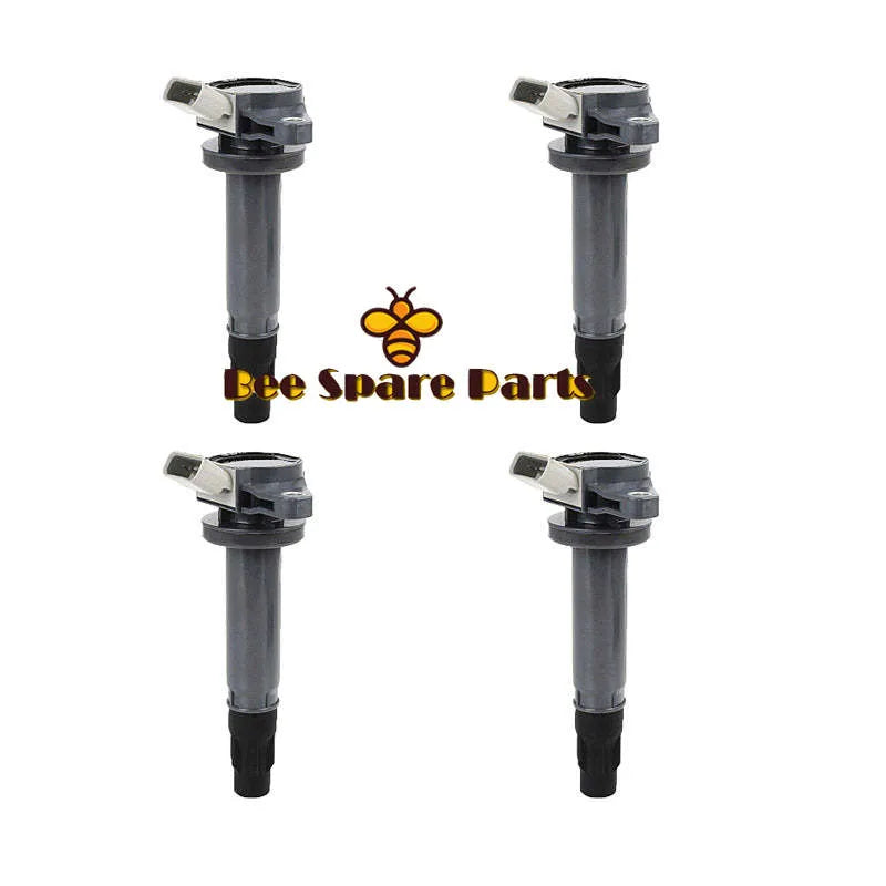 4PCS Ignition Coil Fit For DAIHATSU COPEN MATERIA SIRION TERIOS TOYOTA PASSO SETTE RUSH bB II 2000-12 NO# 19070-B1020 19070B1020-商业/工业-BeeSpareParts
