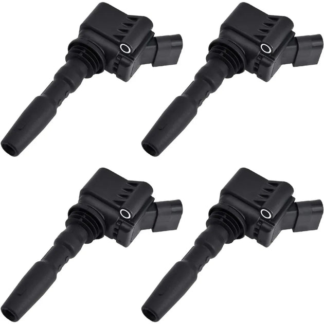 4PCS Ignition Coil Spark Plug For Audi A1 A3 VW Golf Jetta Polo EA211 1.4T 1.6-BeeSpareParts