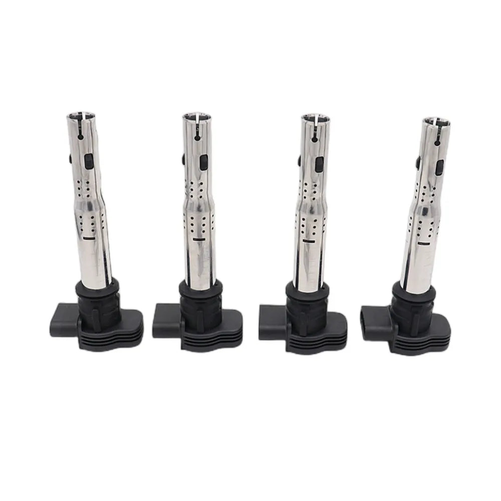 4pcs Ignition Coils 07K905715G 0221604115 For VW Audi 2.0T CBFA CCTA-BeeSpareParts