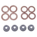4PCS Injector Seal Kit With Heat Shield 19077-53650 Compatible for Kubota Engine D722 D905 D1005 D1105 V1505 V3300 V3600-Replacement Aftermarket Parts