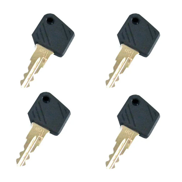 4pcs Key 801 suitable for Linde lock 39730403-BeeSpareParts