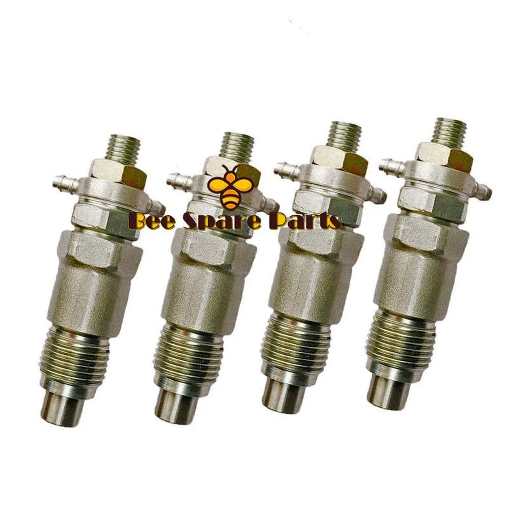 4PCS New Fuel Injector Nozzel Assy FITS Kubota L175 L185DT L185F L225 L225DT-Replacement Aftermarket Parts