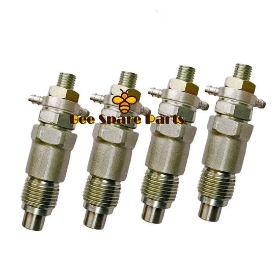 4pcs New Fuel Injector Nozzel Assy FITS Kubota M4000 M4050 M4050DT M4500 M4500DT-Replacement Aftermarket Parts