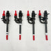 4PCS New Pencil Fuel Injector For Ford Transit 2.5 TD LDV CONVOY 2.5 TDI 1048438 33408-BeeSpareParts