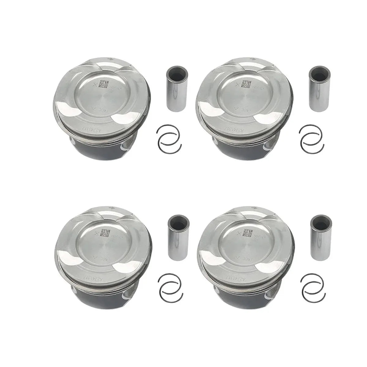 4Pcs Oversized Pistons Rings Set For Benz M274 1.6T SLC180 C180 2740301217-BeeSpareParts