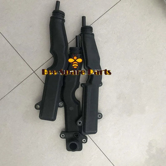 4pcs PC200-8 Exhaust Pipe 6754-21-6100 3971371 PC200-8 Crankshaft Breather Tube 3971371 6754-21-6100-BeeSpareParts