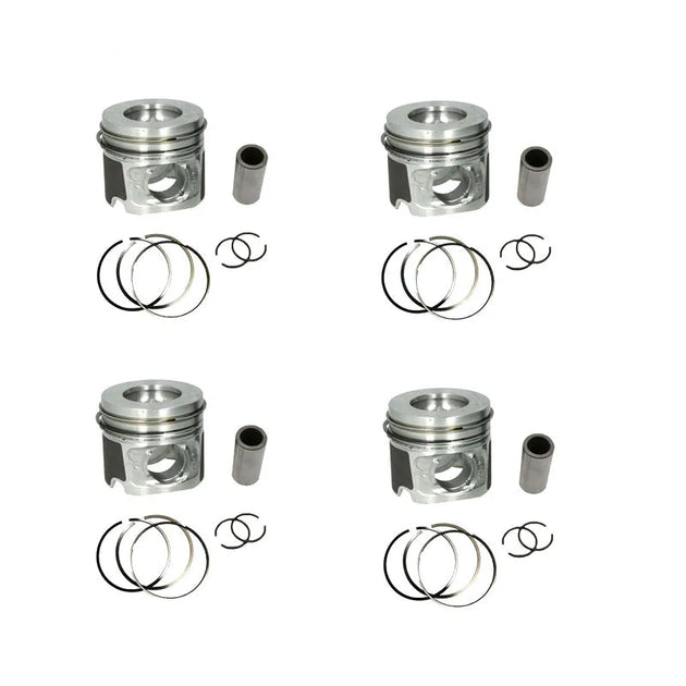 4PCS PISTON 11 25 7 812 549 11257812549 11 25 7 812 561 41264600 FOR BMW 116d 118d 120d 320d 318d 420d 520d cooper N47D20A N47D20C-BeeSpareParts