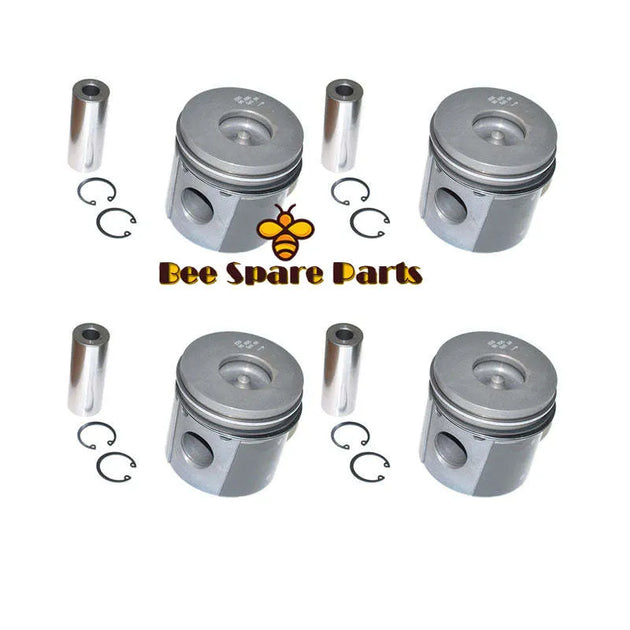4PCS Piston and ring ERR2410 090241 2014400 STC298220 STC958 for Land Rover Defender Discovery 2.5TDI 4x4 AWD L316-Replacement Aftermarket Parts