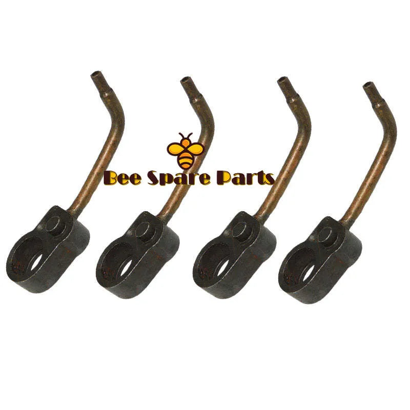 4PCS Piston Cooling Nozzle 8-98020649-0 for Isuzu Engine 4HK1 Hitachi Excavator ZW250 ZX350K-Replacement Aftermarket Parts