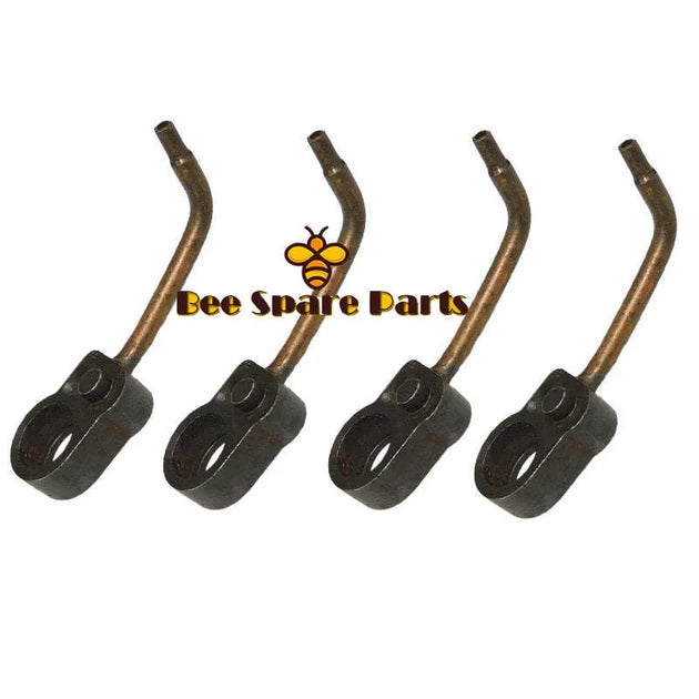 4PCS Piston Cooling Nozzle 8-98020649-0 for Isuzu Engine 4HK1 Hitachi Excavator ZW250 ZX350K-Replacement Aftermarket Parts