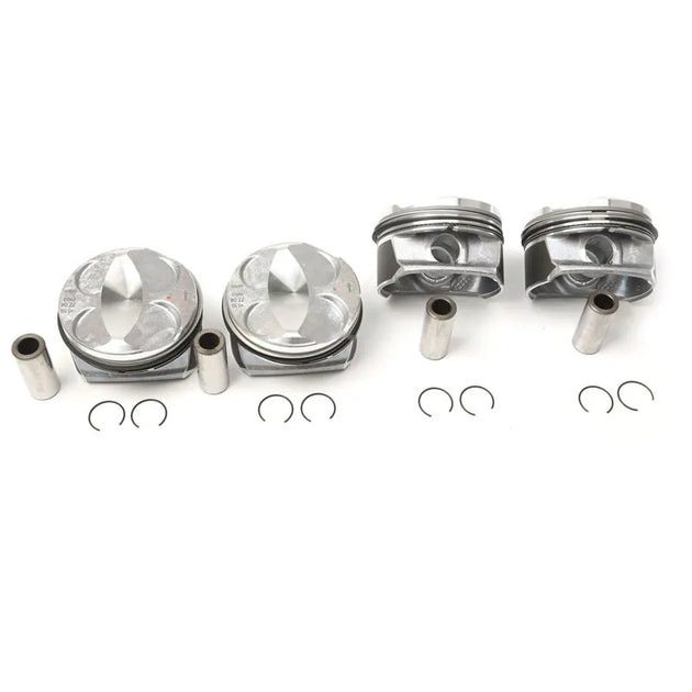 4Pcs Piston & Ring Φ77.00mm 11257566478 Fit For 09-14 BMW R56 R55 N12B14A 1.4L-BeeSpareParts