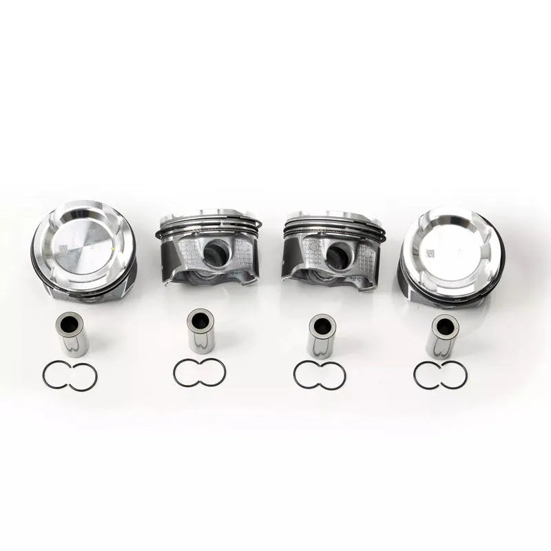 4pcs Piston with ring A2820301500 2820301500 A 282 030 15 00 For GLA200 1.3 TURBO M282.914 H247 W247 W177 for Mercedes benz-BeeSpareParts