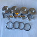 4PCS Piston with Ring Set for Yanmar 4JH4E Engine-BeeSpareParts
