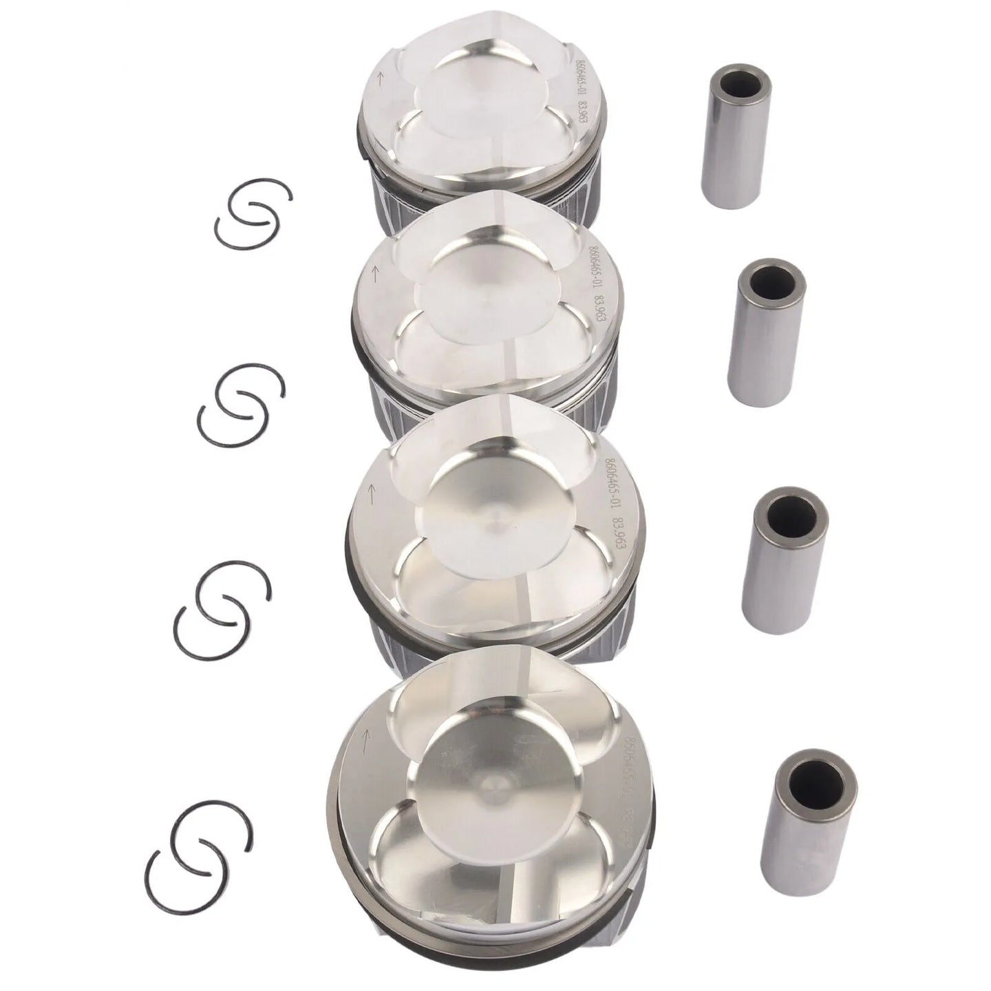 4PCS *Pistons & Rings 11257561710 Φ84mm for BMW F10 F22 F23 F31 F32 F33 N20B20A 2.0-BeeSpareParts