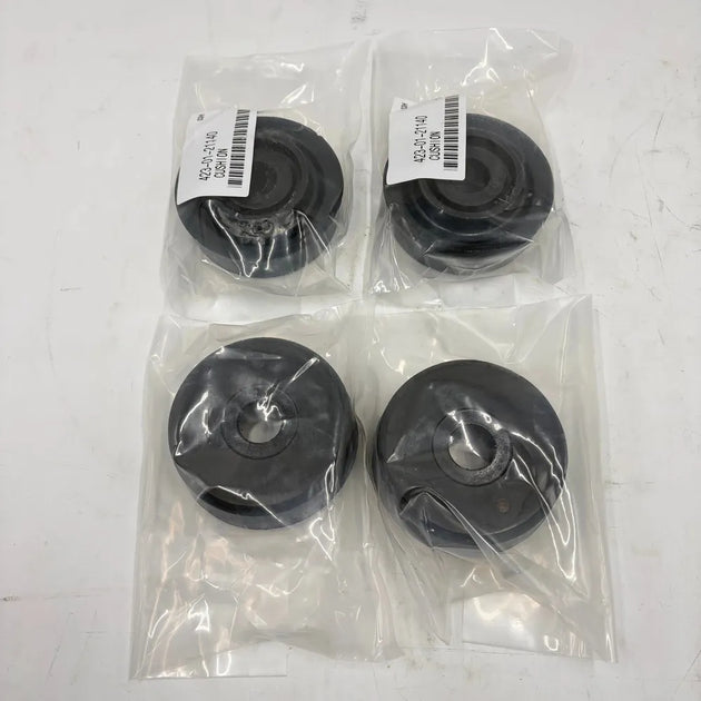 4Pcs Rear Engine Mounting Rubber Cushion 423-01-21140 for Komatsu Loader WA300-3A WA350-3A WA380-3-BeeSpareParts