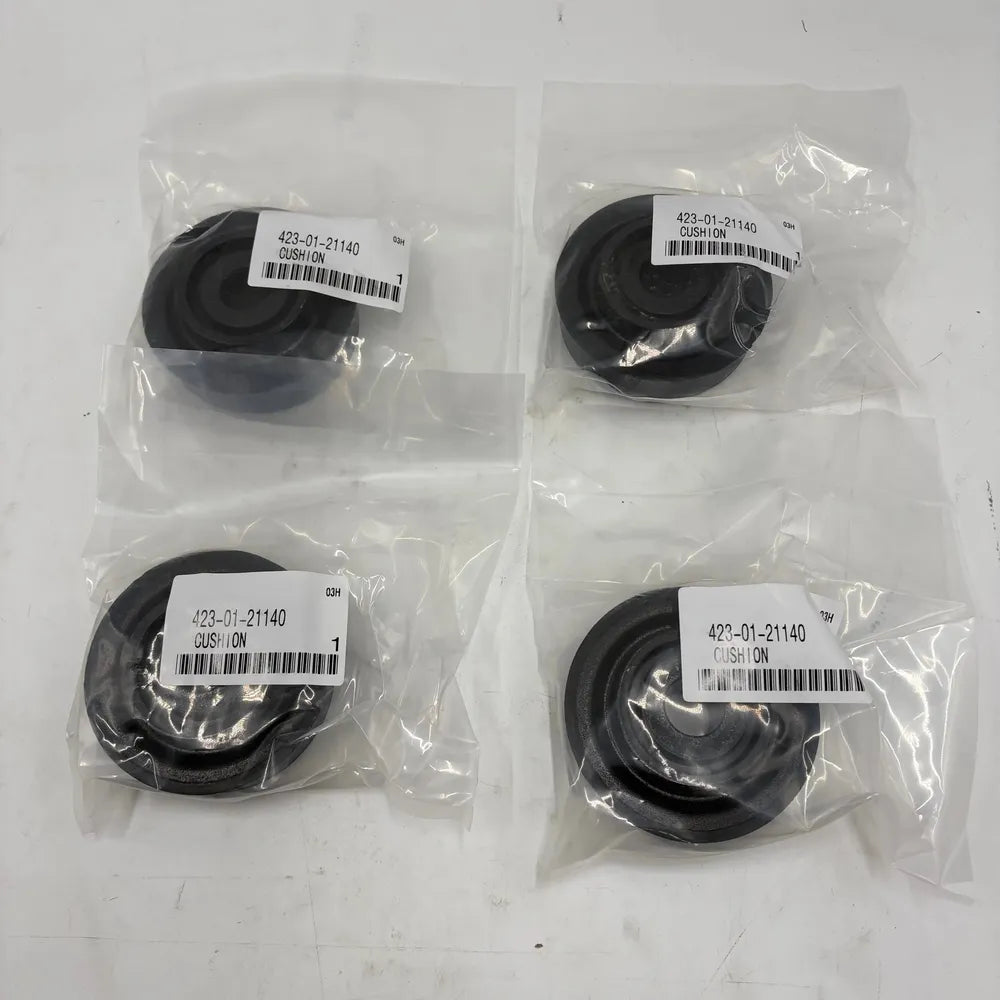 4Pcs Rear Engine Mounting Rubber Cushion 423-01-21140 for Komatsu Loader WA300-3A WA350-3A WA380-3-BeeSpareParts