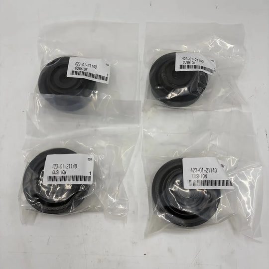 4Pcs Rear Engine Mounting Rubber Cushion 423-01-21140 for Komatsu Loader WA300-3A WA350-3A WA380-3-BeeSpareParts
