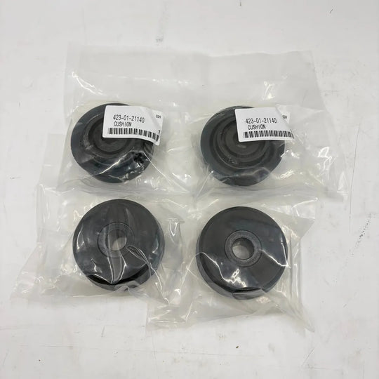 4Pcs Rear Engine Mounting Rubber Cushion 423-01-21140 for Komatsu Loader WA300-3A WA350-3A WA380-3-BeeSpareParts