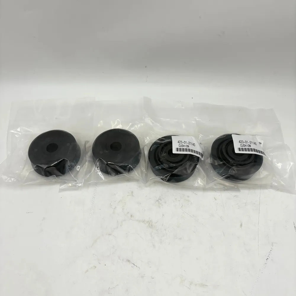 4Pcs Rear Engine Mounting Rubber Cushion 423-01-21140 for Komatsu Loader WA300-3A WA350-3A WA380-3-BeeSpareParts