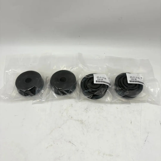 4Pcs Rear Engine Mounting Rubber Cushion 423-01-21140 for Komatsu Loader WA300-3A WA350-3A WA380-3-BeeSpareParts