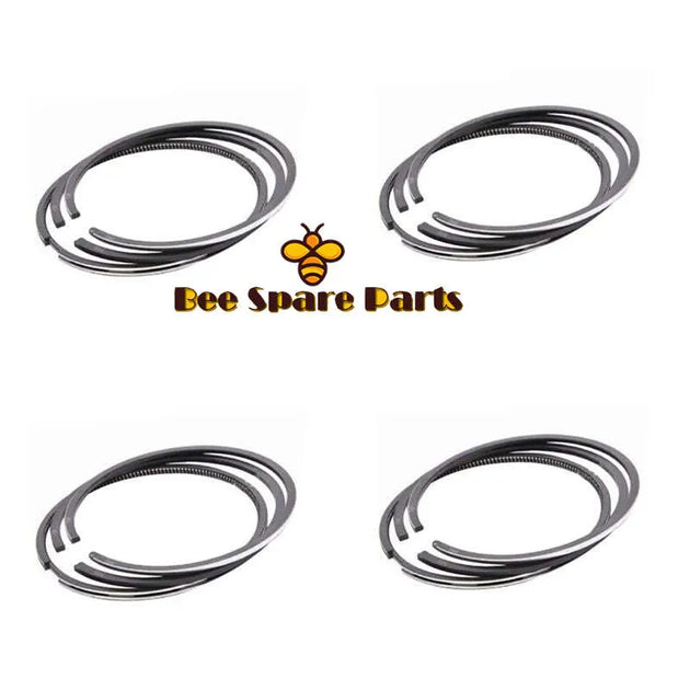 4PCS Standard Piston Ring Set For ISUZU 4JJ1 Engine 8980572220 8-98057222-0 ISUZU Spare parts high quality-Replacement Aftermarket Parts