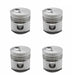 4PCS STD Piston Kit & Ring Set for Komatsu 2D94-2 4D94-2 Engine 6142-32-2110 6142-32-2120-BeeSpareParts