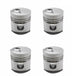 4PCS STD Piston Kit & Ring Set for Komatsu 2D94-2 4D94-2 Engine 6142-32-2110 6142-32-2120-BeeSpareParts