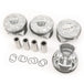 4PCS Stock piston kit piston ring 11257584117 11257601181 0628W4 FOR BMW MINI R55 R56 N13B16A N13B16 N18B16A N18B16 1.6L STD 025 050-BeeSpareParts