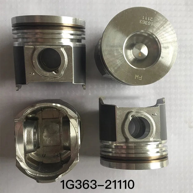 4pcs V2003 V2003M piston V2003T piston V2003DI piston 1G700-21110 1G363-21110-Replacement Aftermarket Parts