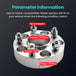 4PCS Wheel Spacer Adapters 35 mm 5x114.3 Hub Centric for Ford Falcon AU BA BF FG-BeeSpareParts