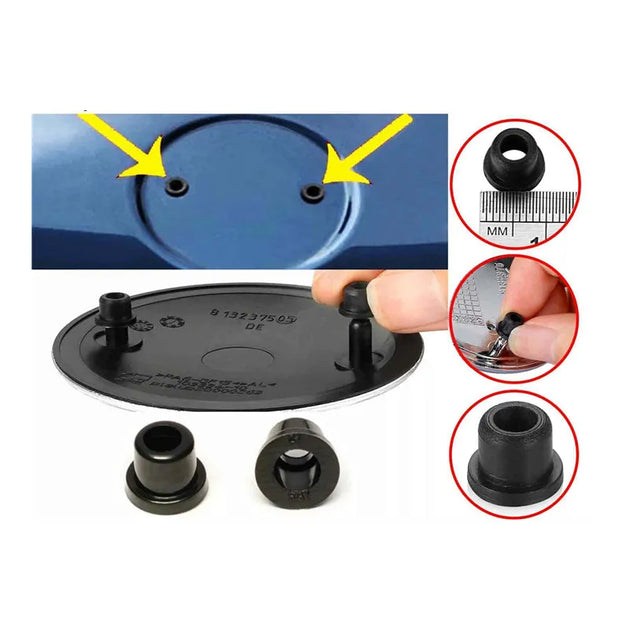 4pcs/lot 51141807495 Trunk Emblem Fastener Grommets Clip For BMW Hood Trunk Emblem Fastener Grommets-BeeSpareParts