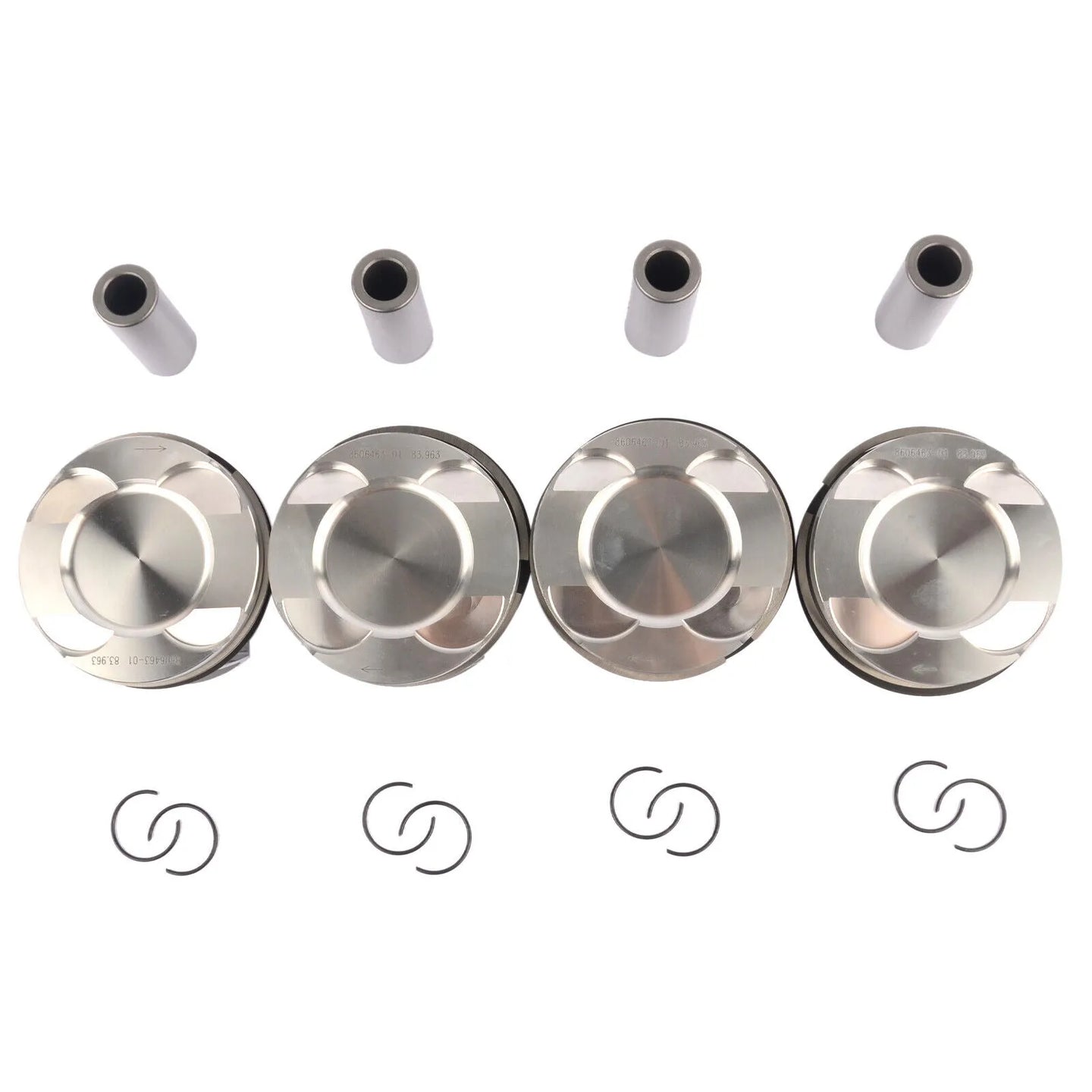 4*Pistons & Rings 11257640166 Φ84mm / CR 10:1 for BMW F20 F21 F22 F23 N20B20A-BeeSpareParts