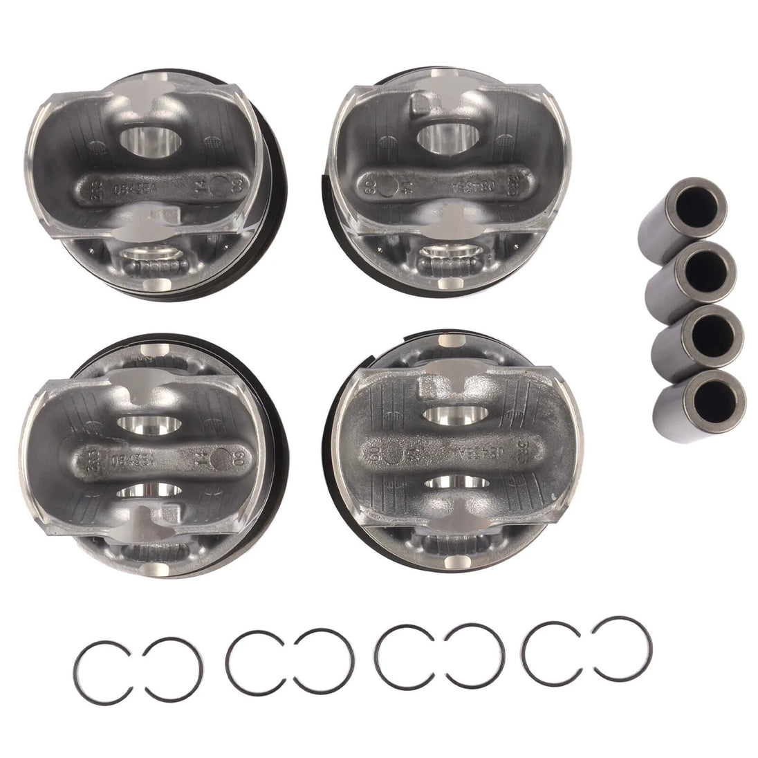 4*Pistons & Rings 11257640166 Φ84mm / CR 10:1 for BMW F20 F21 F22 F23 N20B20A-BeeSpareParts