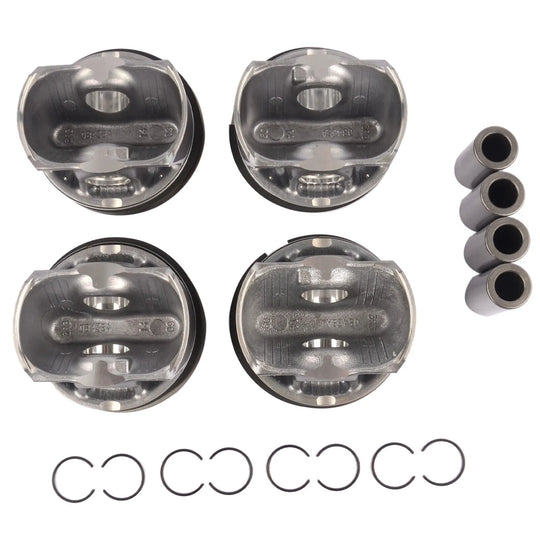 4*Pistons & Rings 11257640166 Φ84mm / CR 10:1 for BMW F20 F21 F22 F23 N20B20A-BeeSpareParts