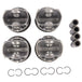 4*Pistons & Rings 11257640166 Φ84mm / CR 10:1 for BMW F20 F21 F22 F23 N20B20A-BeeSpareParts