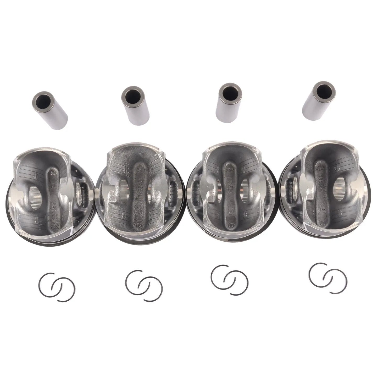 4*Pistons & Rings 11257640166 Φ84mm / CR 10:1 for BMW F20 F21 F22 F23 N20B20A-BeeSpareParts
