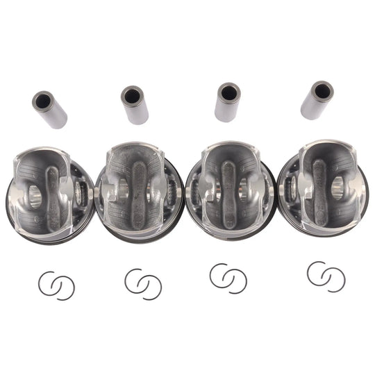 4*Pistons & Rings 11257640166 Φ84mm / CR 10:1 for BMW F20 F21 F22 F23 N20B20A-BeeSpareParts