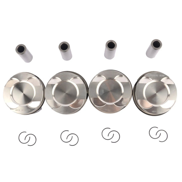 4*Pistons & Rings 11257640166 Φ84mm / CR 10:1 for BMW F20 F21 F22 F23 N20B20A-BeeSpareParts