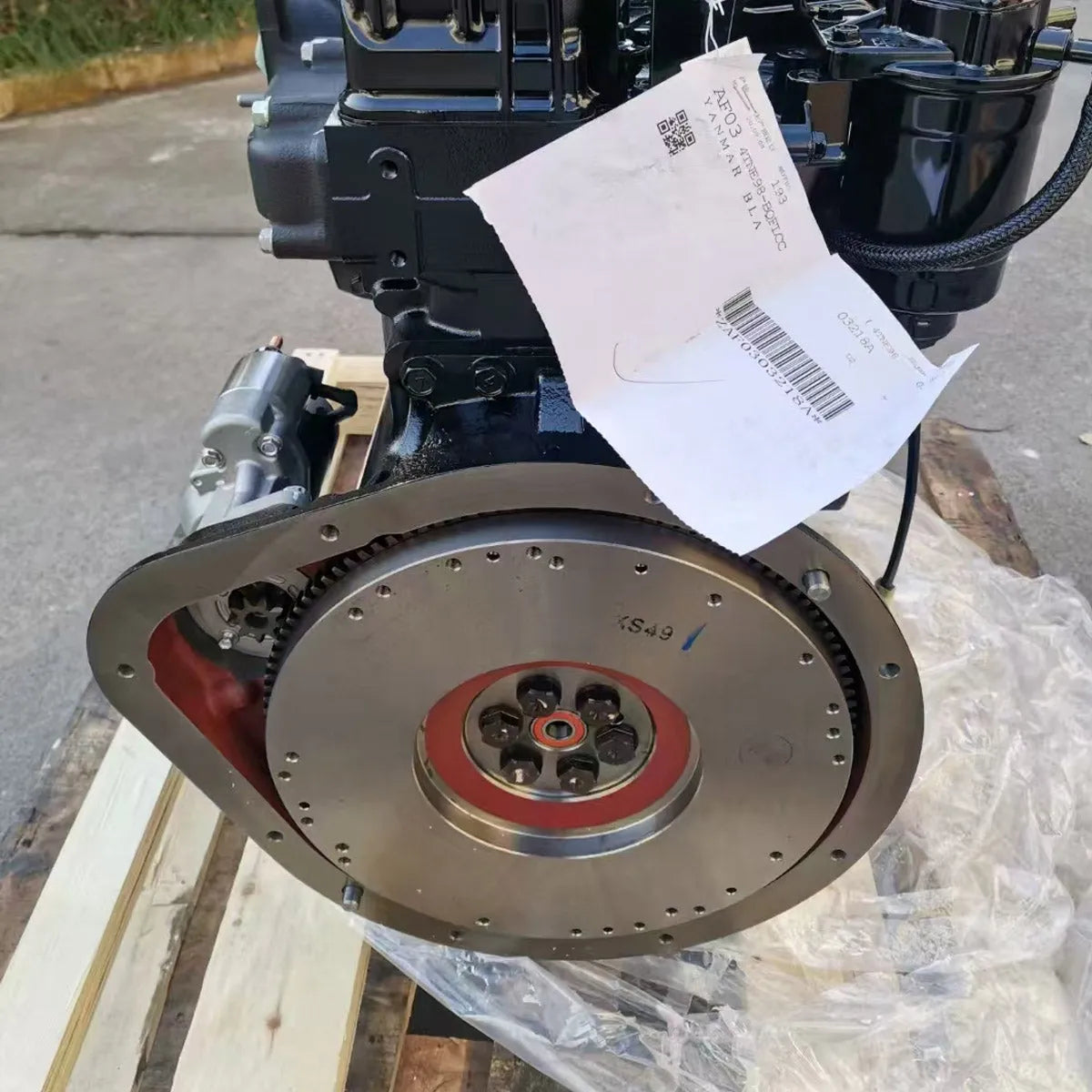 High Quality 4tne98 Engine Assembly for Yanmar Excavator Forklift Diesel Engine-Replacement Aftermarket Parts