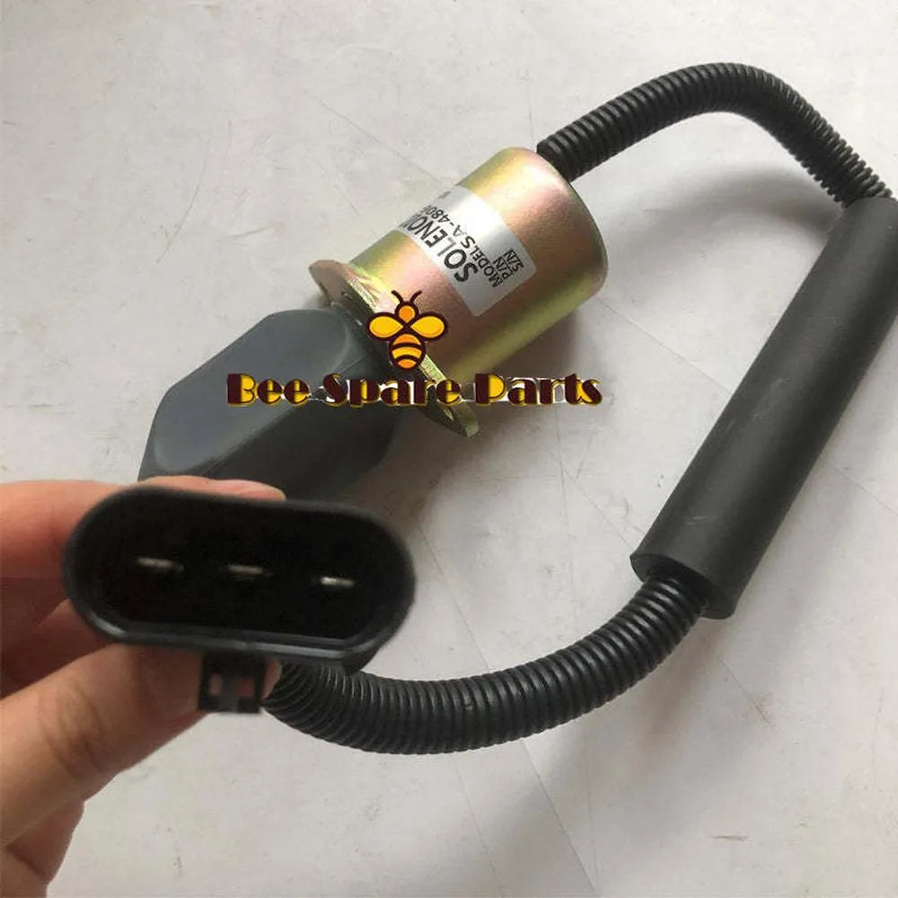 4TNV94 Engine Diesel Stop Solenoid 59211169 HJ59211169 SA-4806-12-BeeSpareParts