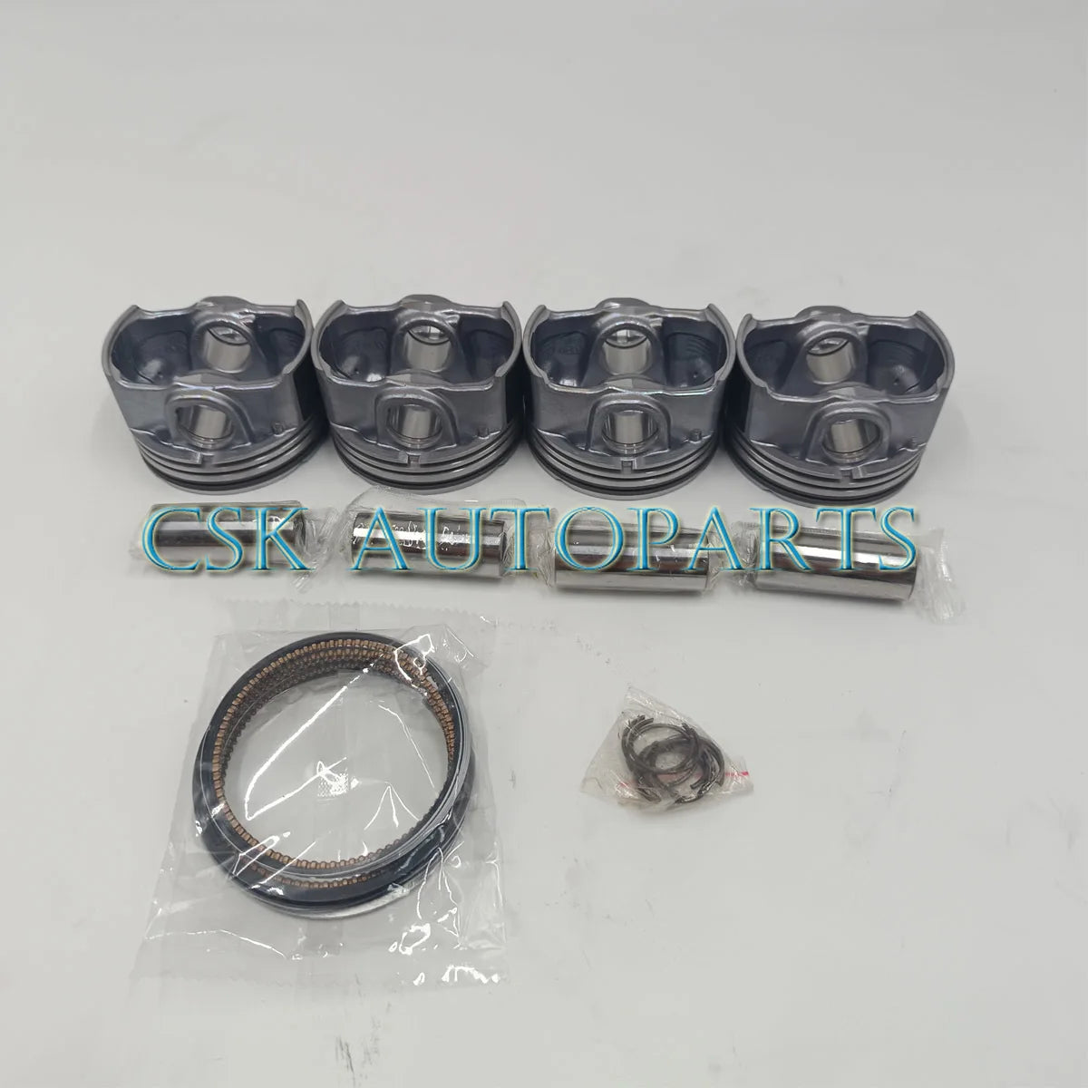 4x Ø76.51mm Pistons Rings Set For VW Golf Passat CC Tiguan 1.4 TSI CAVD-BeeSpareParts