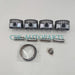 4x Ø76.51mm Pistons Rings Set For VW Golf Passat CC Tiguan 1.4 TSI CAVD-BeeSpareParts