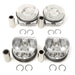 4x Piston & Ring 11257566019 For N14 R55-R61 MINI Cooper Countryman 06-16 TURBO-BeeSpareParts