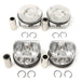 4x Piston & Ring 11257566019 For N14 R55-R61 MINI Cooper Countryman 06-16 TURBO-BeeSpareParts