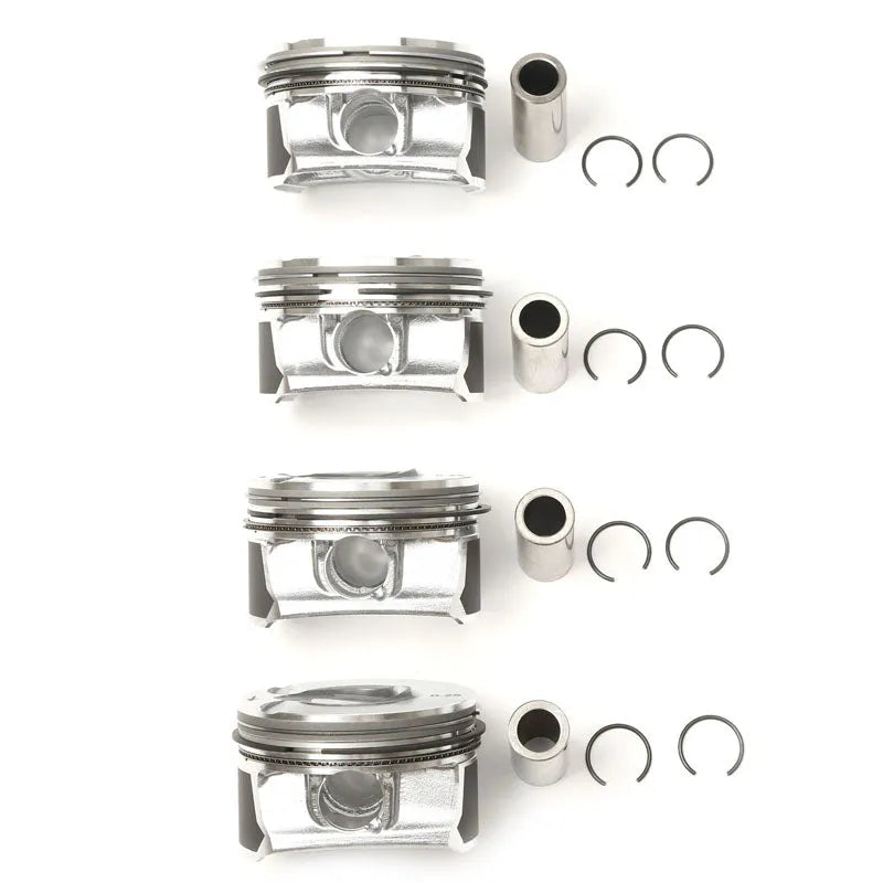 4x Piston & Ring 11257566019 For N14 R55-R61 MINI Cooper Countryman 06-16 TURBO-BeeSpareParts
