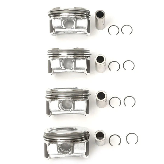 4x Piston & Ring 11257566019 For N14 R55-R61 MINI Cooper Countryman 06-16 TURBO-BeeSpareParts