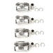 4x Piston & Ring 11257566019 For N14 R55-R61 MINI Cooper Countryman 06-16 TURBO-BeeSpareParts
