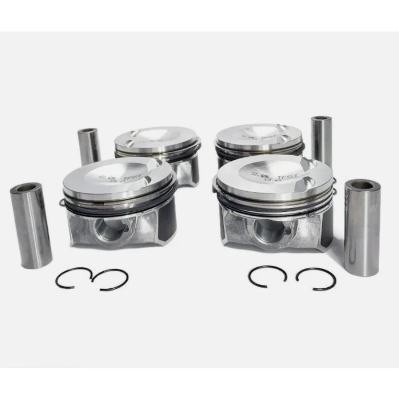 4x Pistons &Rings Set Φ77+0.5mm For Mini Cooper R55 R56 R57 1.6T N14B16A-BeeSpareParts