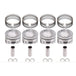 4x Engine Piston Oversize +0.5mm For Audi Seat Skoda VW A1 1.4 TSI TFSI CAV CAVA CAVB NEW-BeeSpareParts